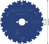 BoschEXPERT 木工圆锯片 190mm，切割干净利落。